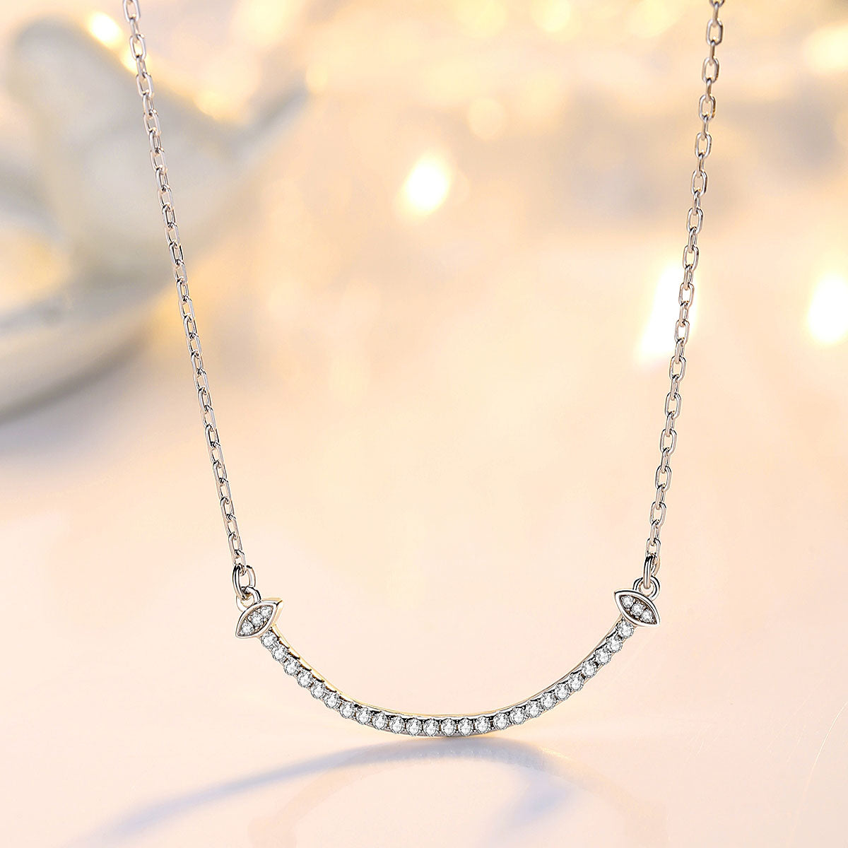 zircon-smile Necklace