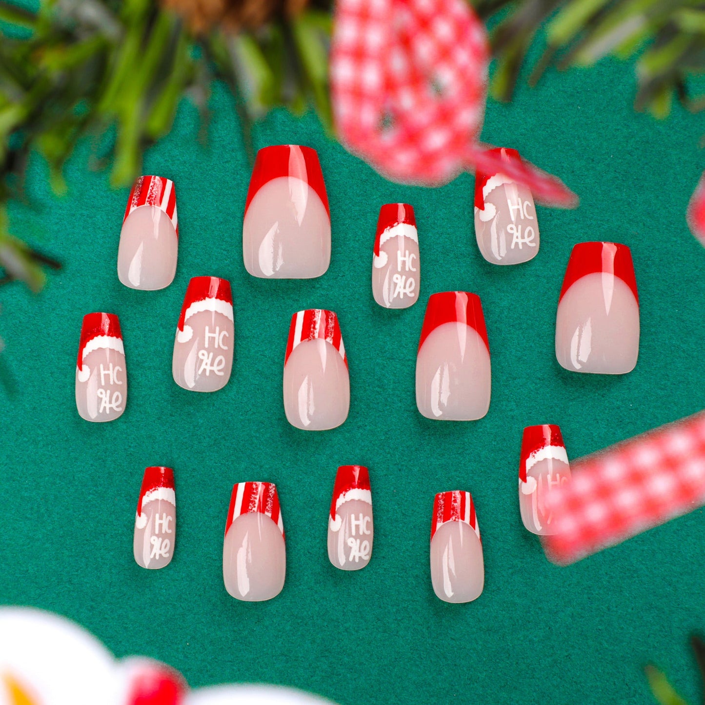 Red  French Tip