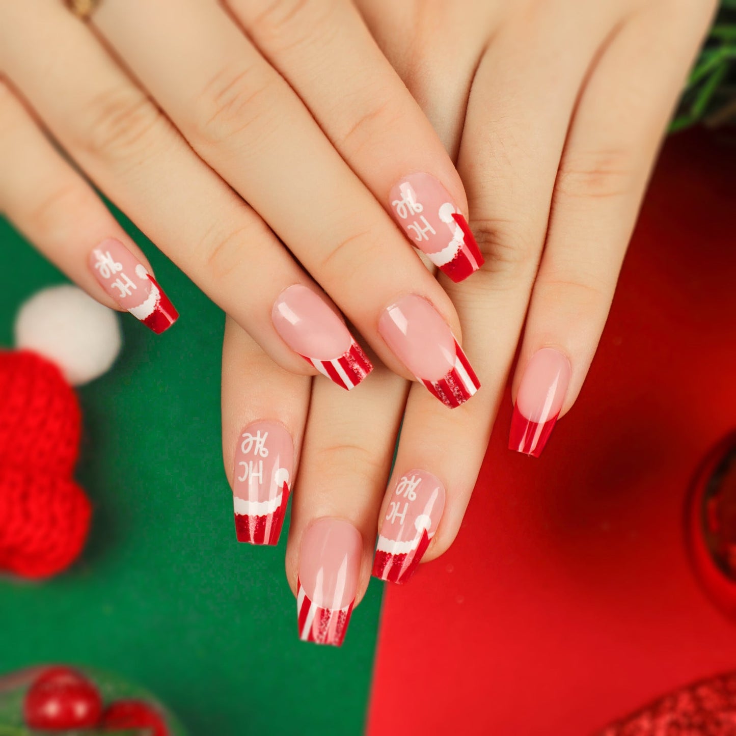 Red  French Tip