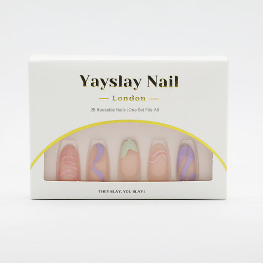 Y17 Mermaid Oval Nail