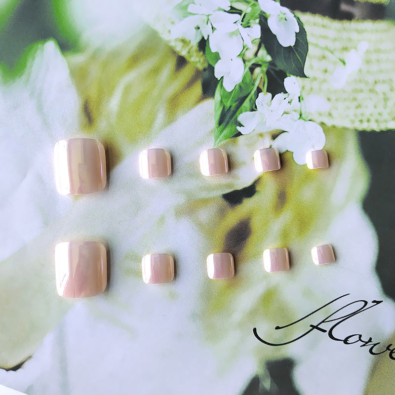 Aurora Mirror Toe Nail