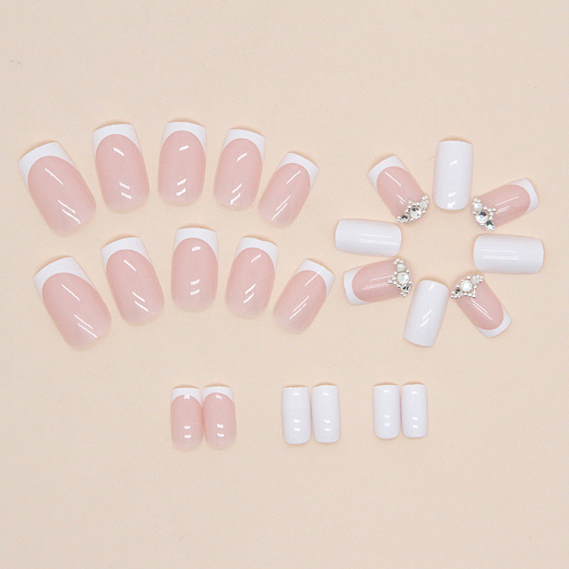 Milky White French Tip