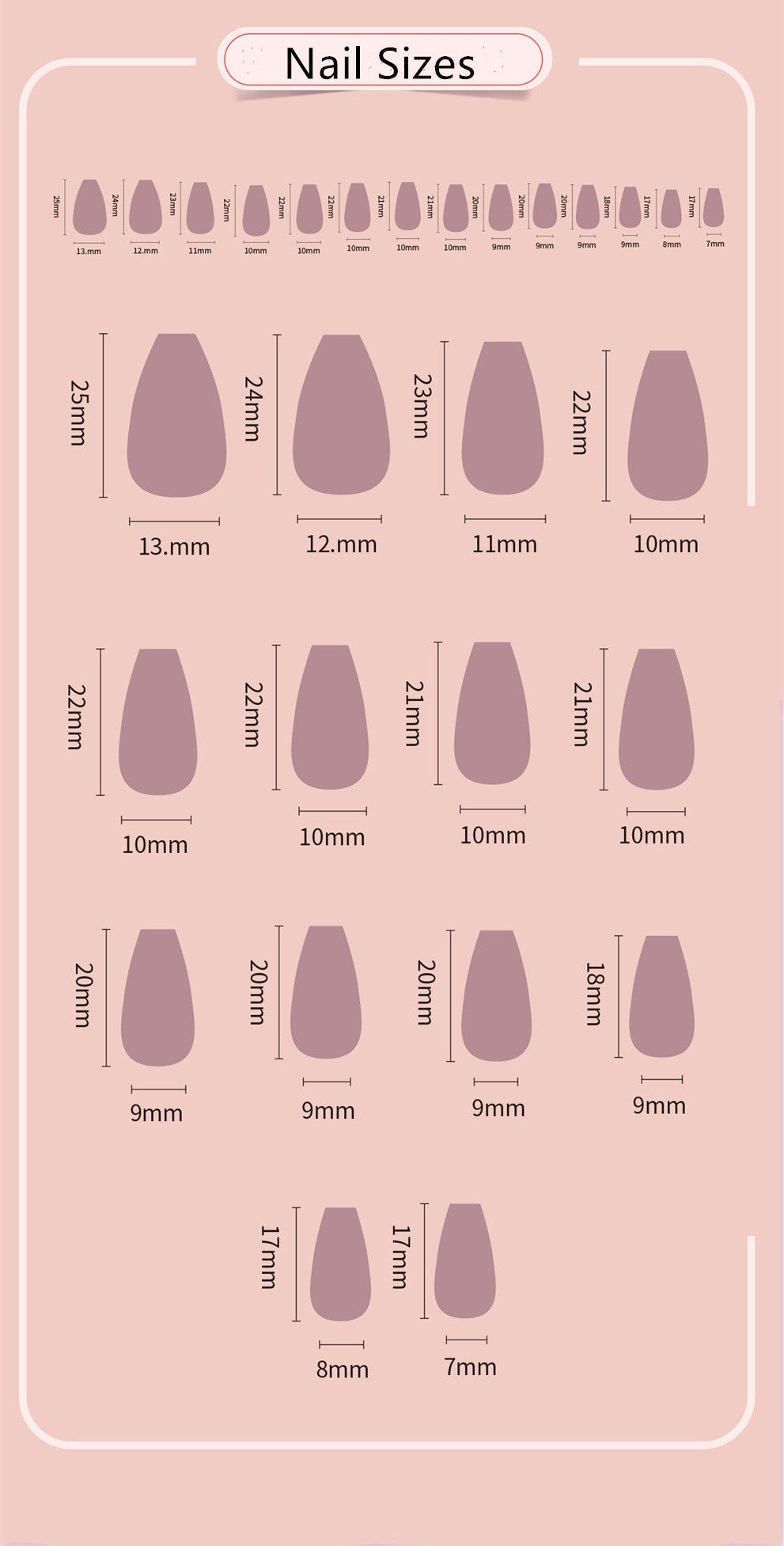 Y11 Sea wave Coffin Nail